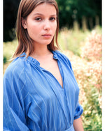 cora blouse | lapis | now in the sale £65