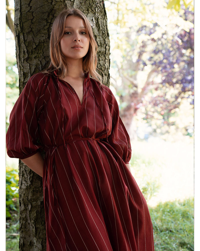 dimitra dress | pomegranate | now £40 in the sale