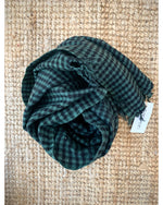 handwoven woollen scarf | bottle