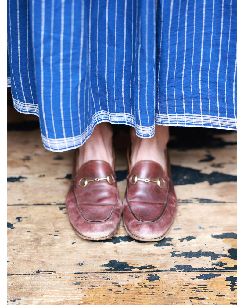 lara skirt | indigo selvedge