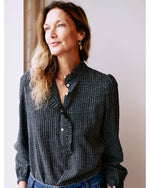 lina blouse | agnes black