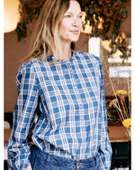 nora blouse | seaport check