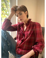 lina blouse | ruby check