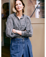 ingrid blouse | ikat salt and pepper