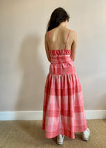 morgan dress | blush check | on sale | now £80