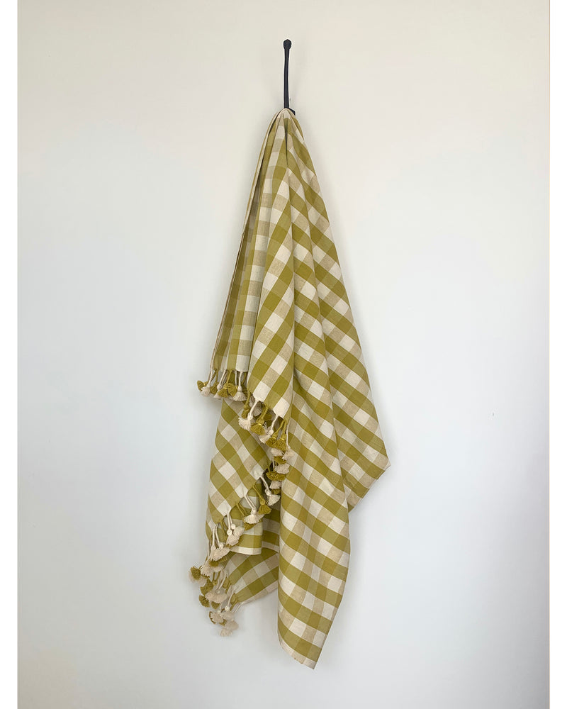 beach towel | ochre | 95cm  x 210 cm | £20