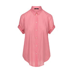 anna shirt | flamingo | reduced from £120 to £60 in the sale