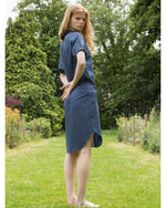 anna shirt long | indigo | reduced from £130 to £65 in the sale